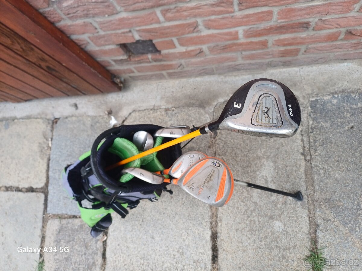 Dětský golfový bag s holemi - 2