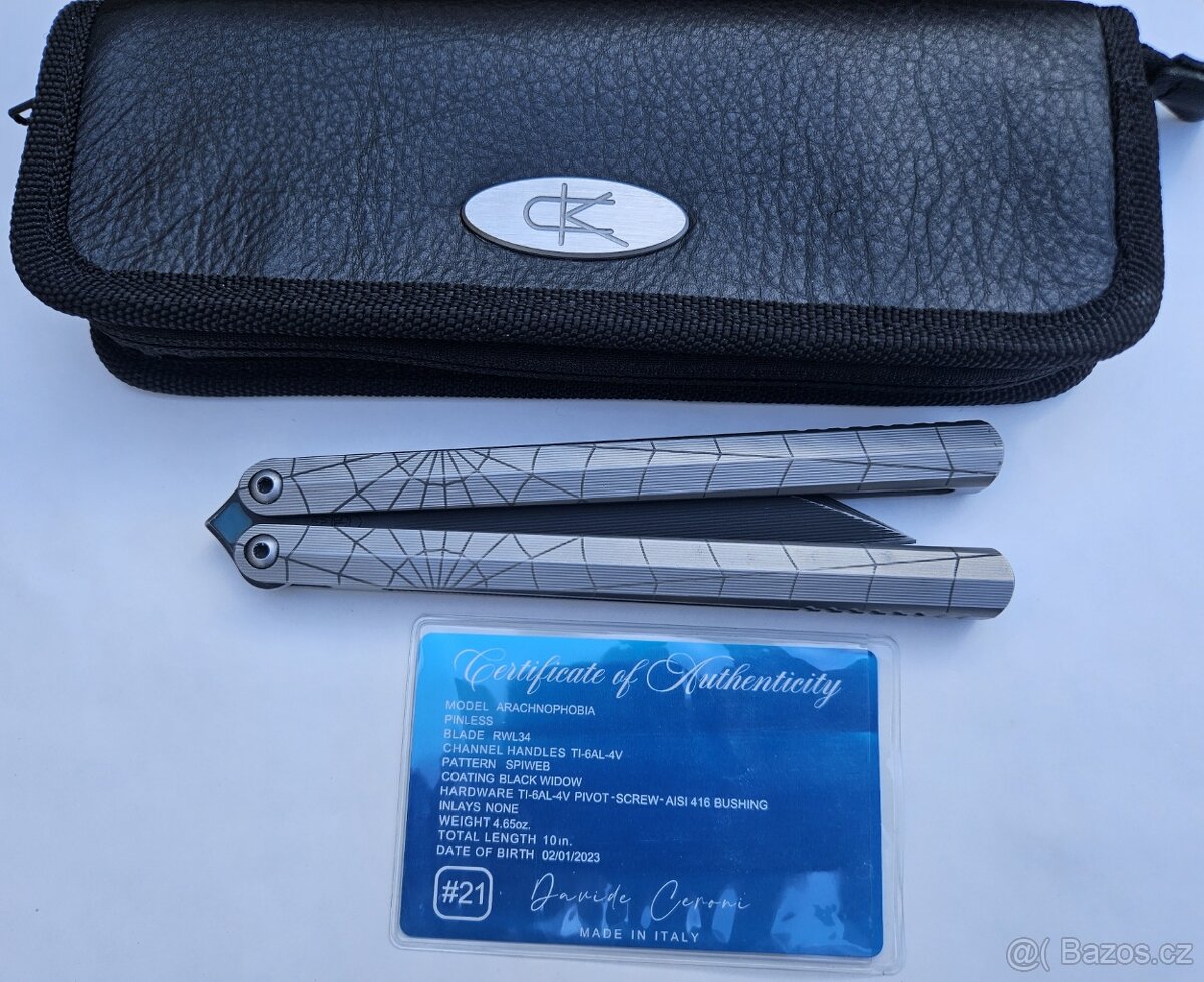 Balisong Ceroni Arachnophobia - 2