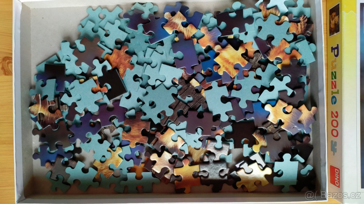 Puzzle motiv koťata 200 dílků - 2