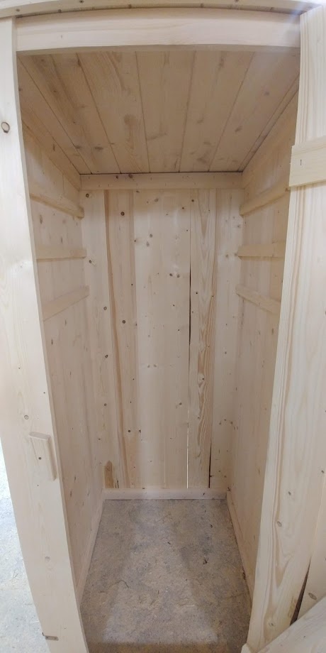 Nová velká dřevěná udírna – tl. 20 mm, – Doprava po ČR zdarm - 2