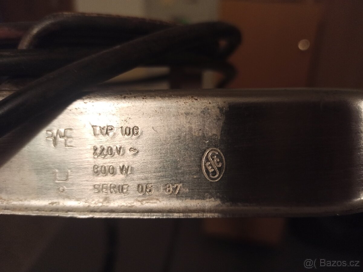 Jednoplotýnkový vařič ETA - typ 106 - 2