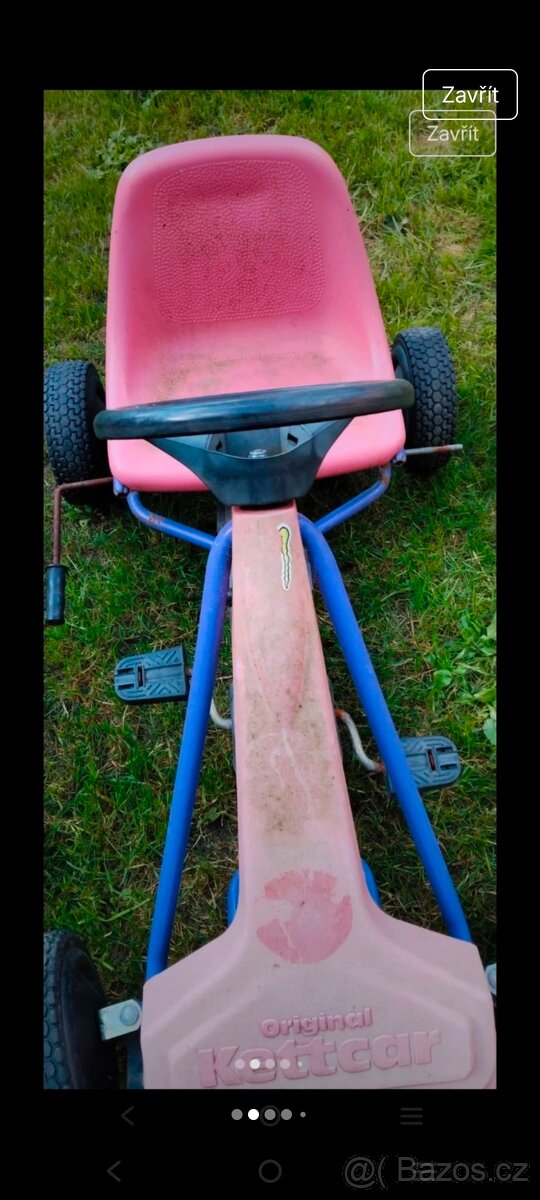 Motokára šlapací - 2