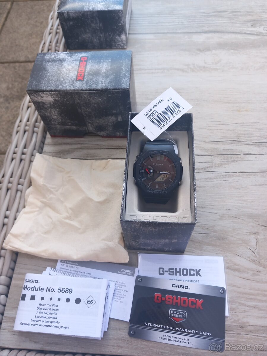 CASIO G-SHOCK GA-B2100-1AER,nové nenošené - 2