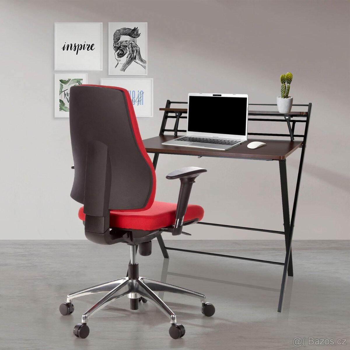 Ergonomické kancelářské křeslo hjh OFFICE PRO - TEC 200 - 2