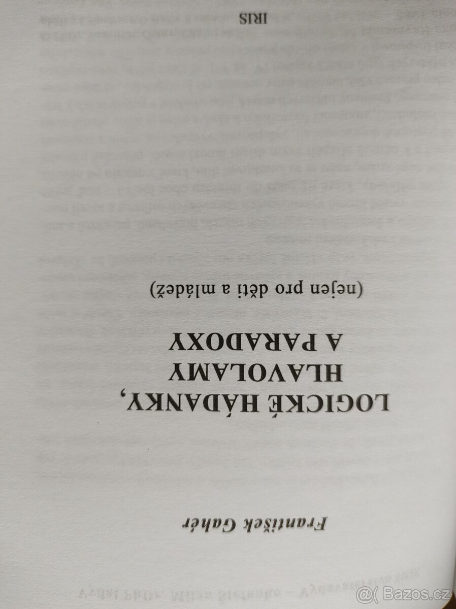 Logické hádanky, hlavolamy a paradoxy - 2
