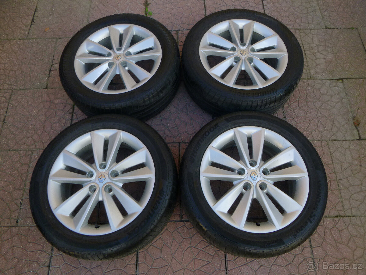 Letní sada alu disky - originál Renault 5x114,3 7Jx17 ET49 - 2