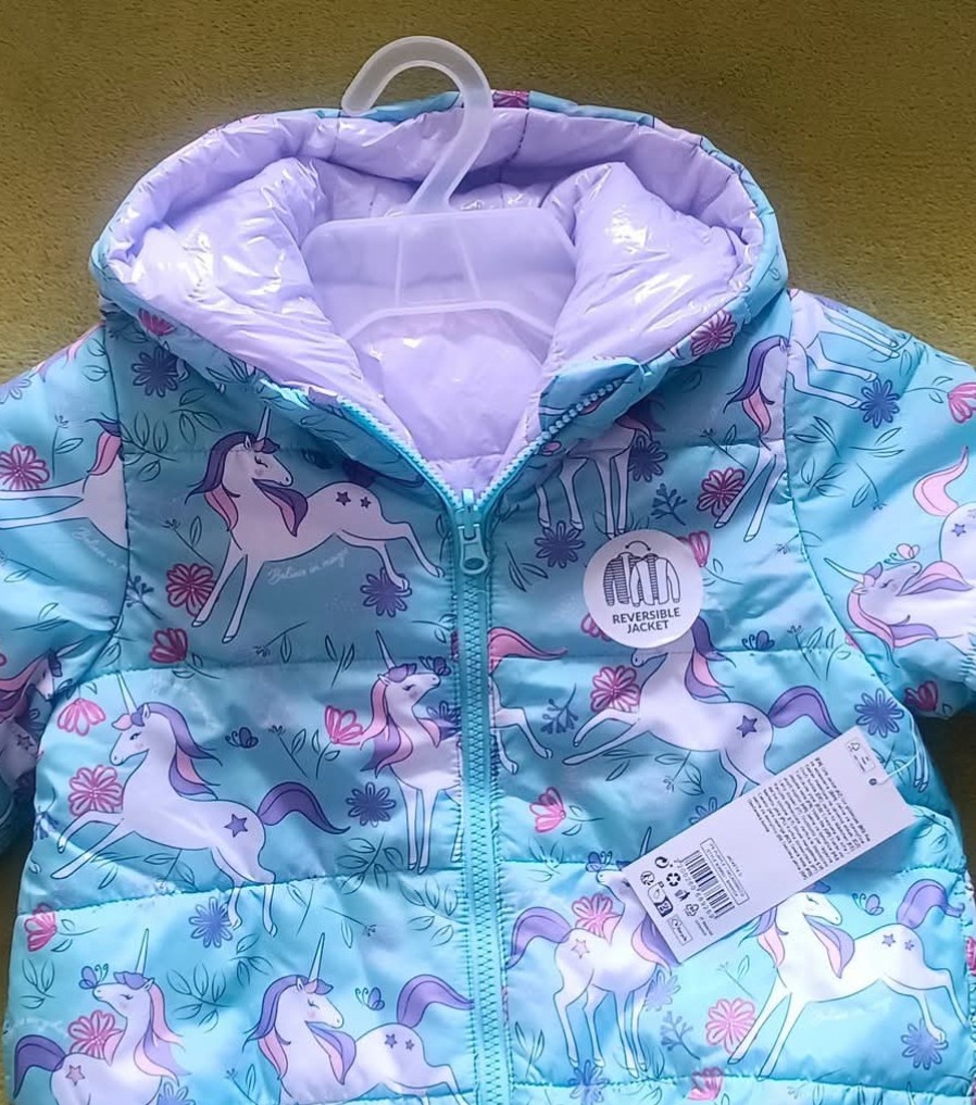 Dětská zimní bunda s kapucí.Zcela NOVÁ s visačkou Vel. 110 - 2