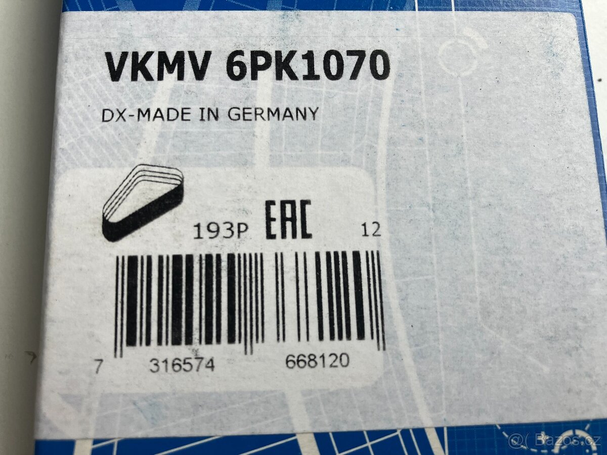 Sada klínového řemene a napínáku 1.2 TDI, 1.6 TDI, 2.0 TDI - 2