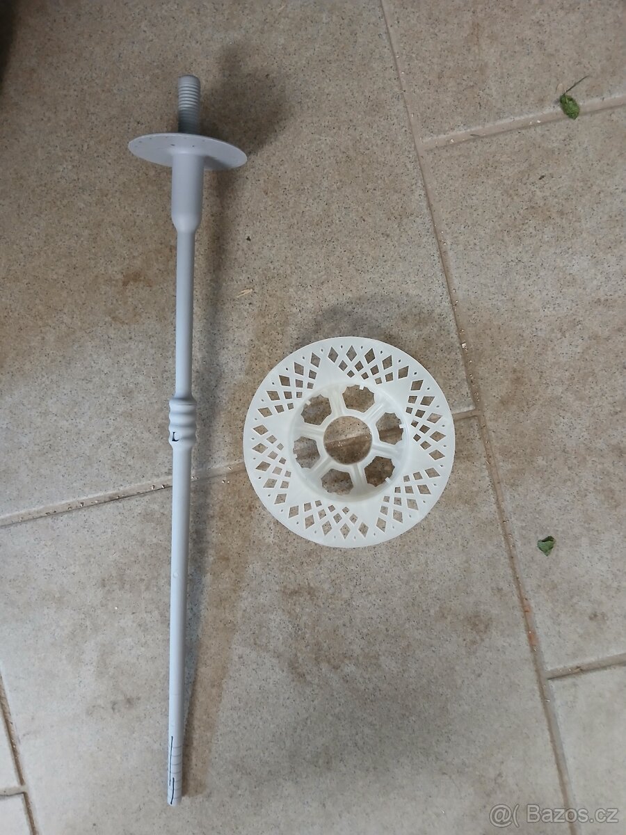 Talířové hmoždinky šroubovací, zápustné, 355mm dlouhé. - 2