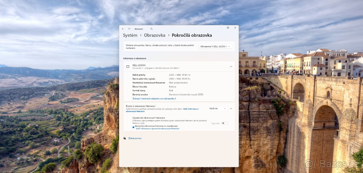 Dell UltraSharp 2515H 25" 2560x1440 - 2