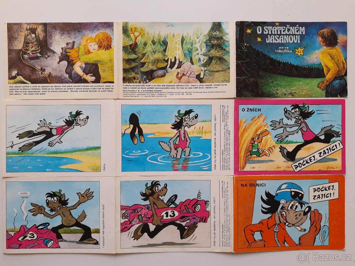 Hvězdička (set 11) - leporela (6x) - 2