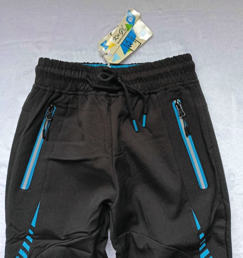 Nové SOFTSHELLOVÉ KALHOTY s fleecem-KUGO, 6-7 let, 122 cm - 2