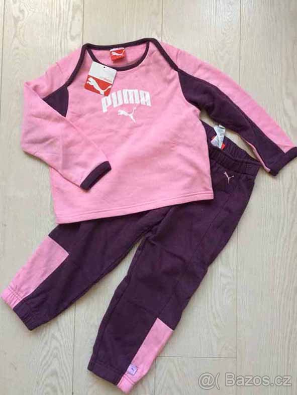 Komplet Puma tepláky mikina 104 a 98 - 2