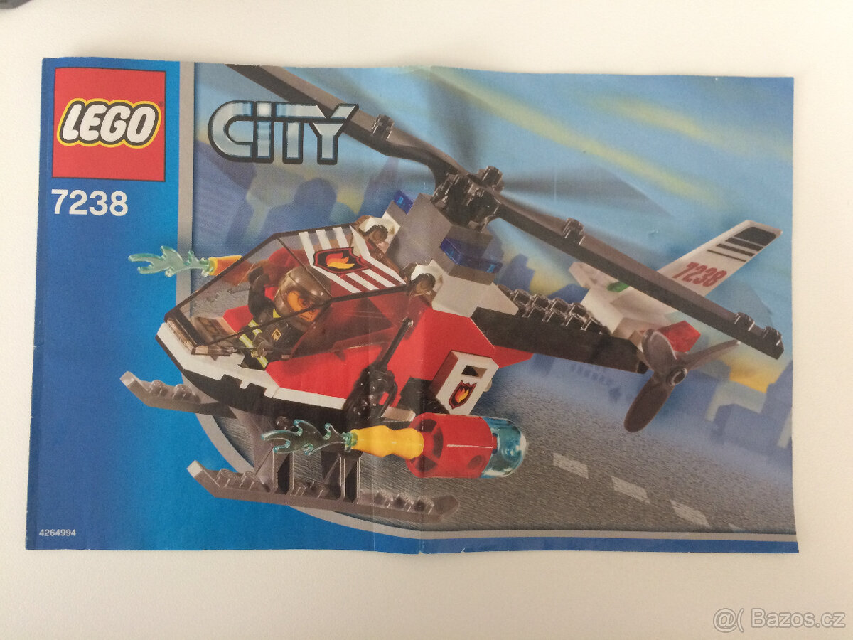 LEGO City 7238 Hasičská helikoptéra - 2