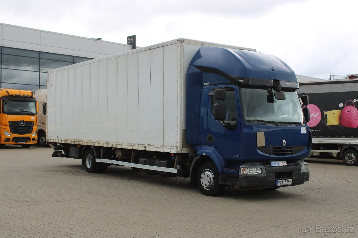 Renault MIDLUM 220, HYDRAULICKÉ ČELO, EURO 5 - 2