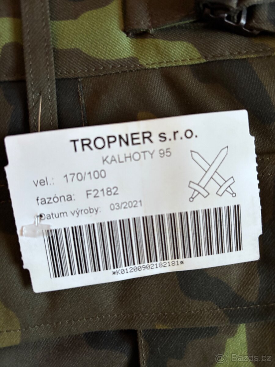 Komplet maskáče vz.95 celoroční - 2