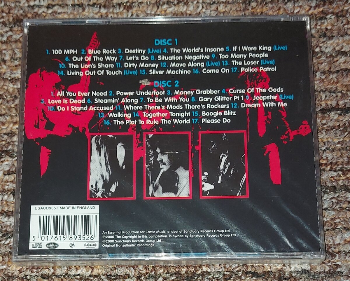 2 CD VARDIS - THE WORLDS GONE MAD - ANTHOLOGY 2000 UK - 2