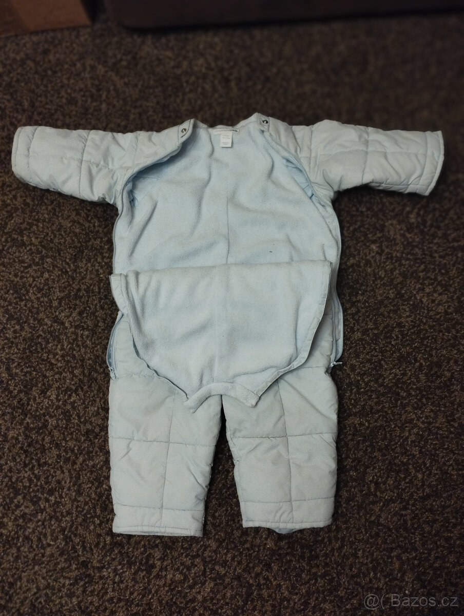 Kombinéza modrá 9/12 měsíců - 2
