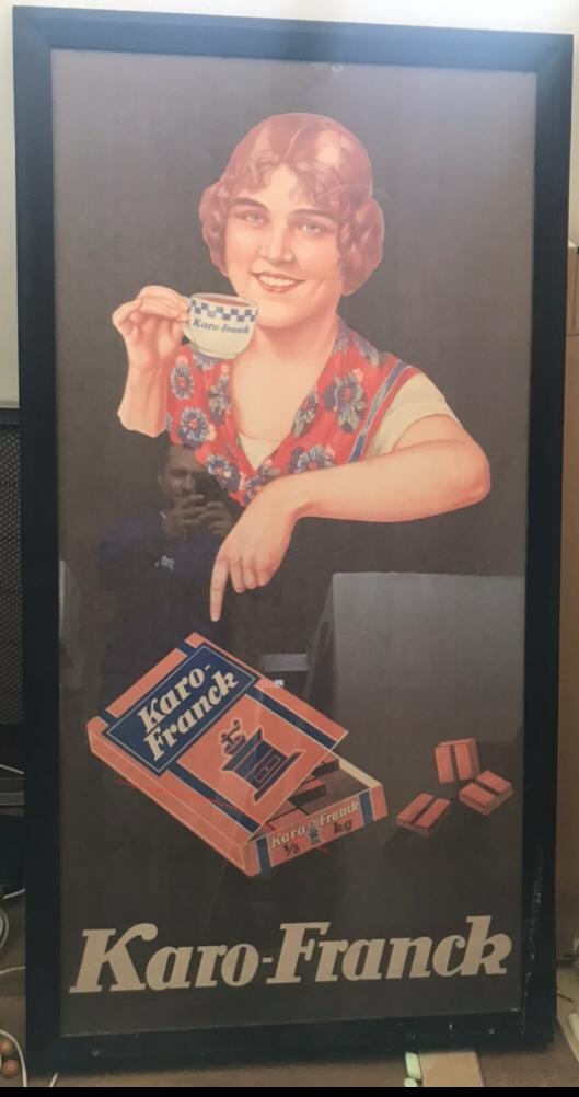 starý plakat cedule reklama - 2