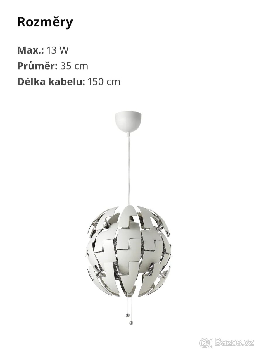 Ikea lustr - 2