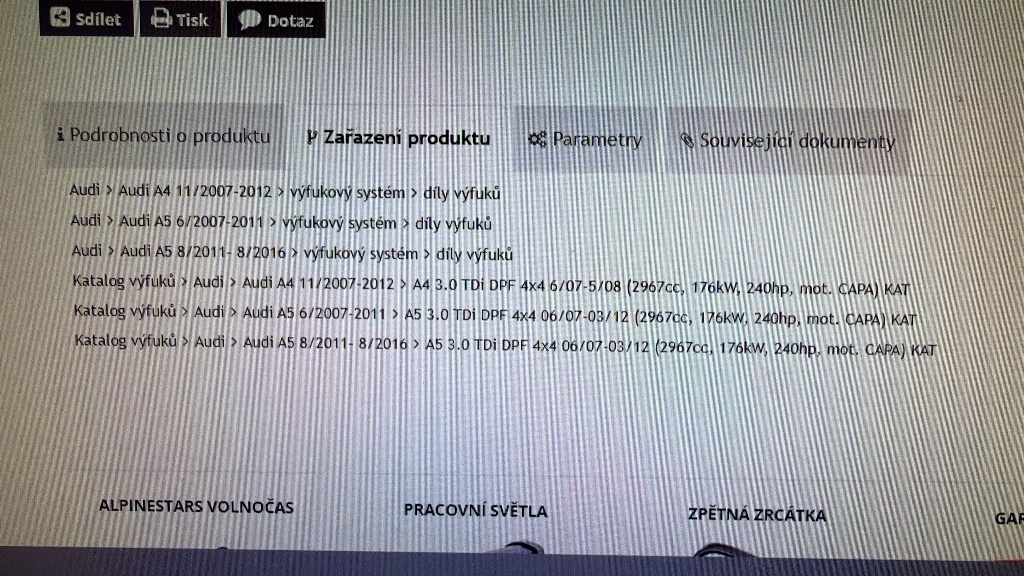DPF Audi - 2