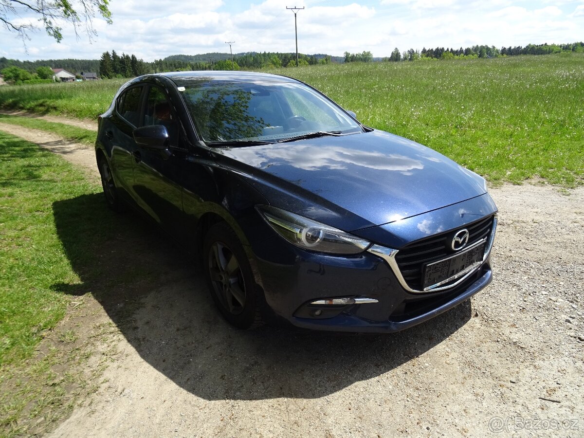Mazda 3 1.5 Skyactiv-G (74 kW) – 2017, 105 600 km, 1x maj. - 2