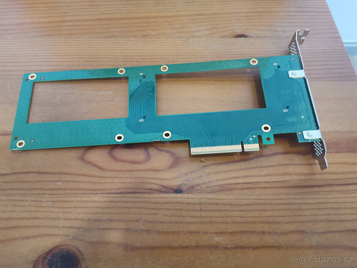 Delock PCIe 4.0 x8 do 2x U.2 NVMe - 2