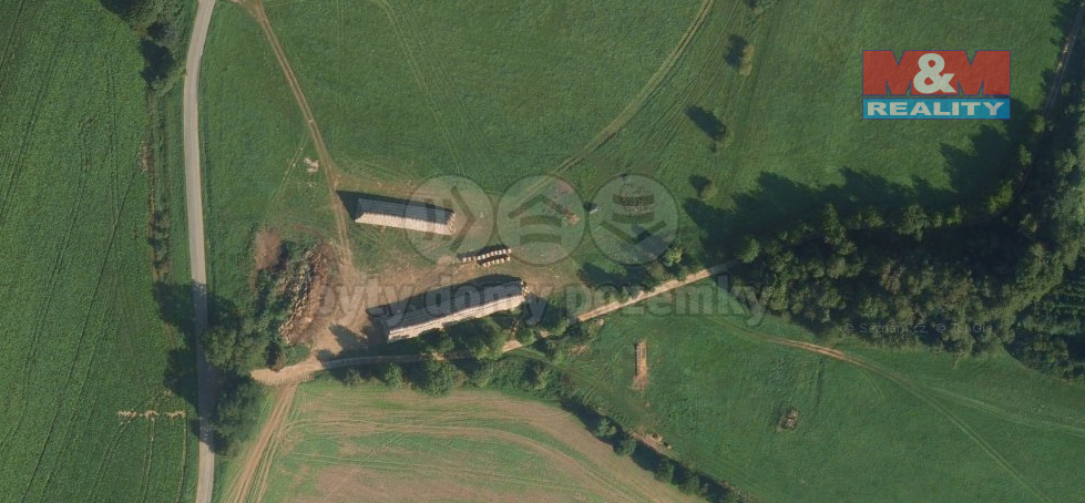 Prodej pole, 1014 m², Unerázka - 2