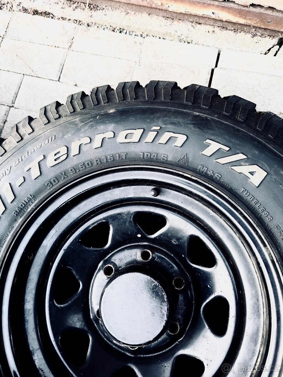 Disky+pneu BFgoodrich all-terrain