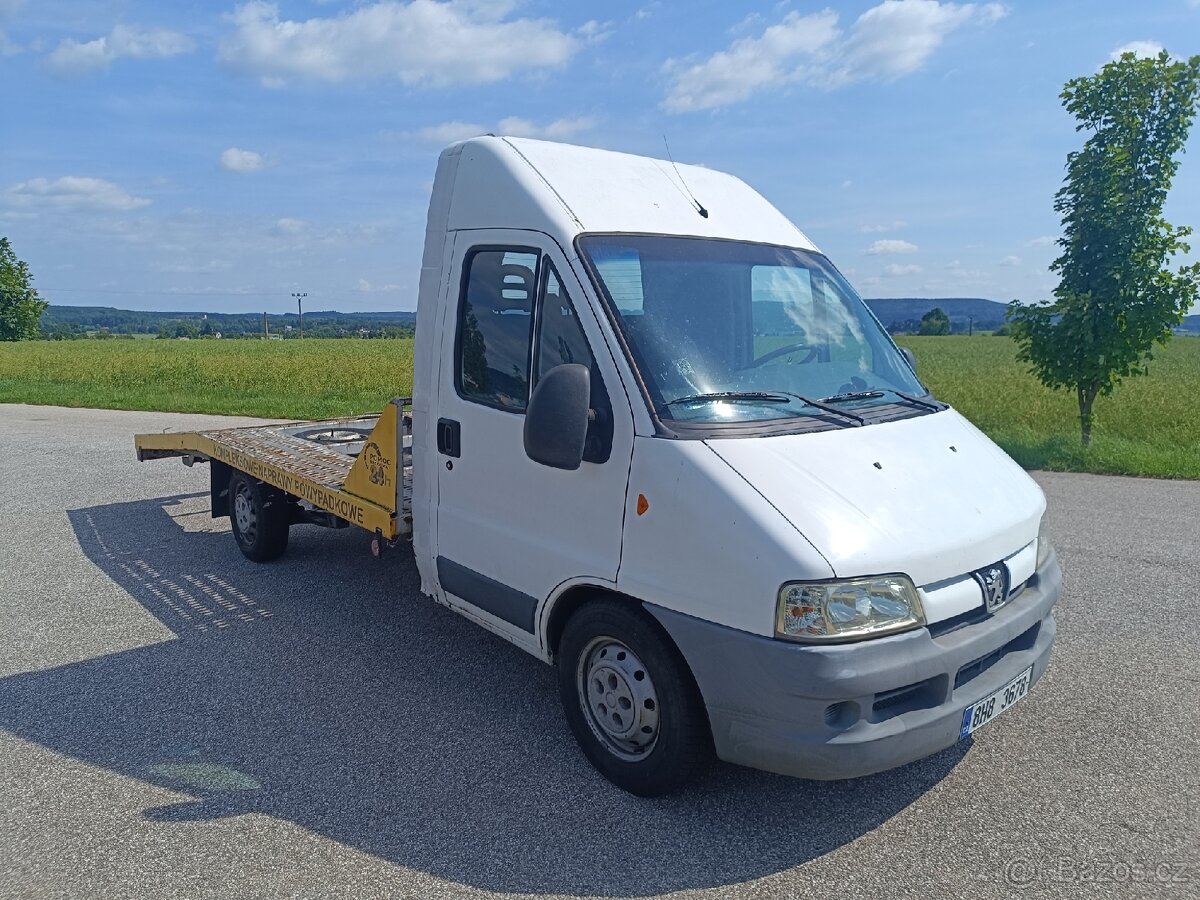 Odtahovka Peugeot boxer 2.8hdi 94kw