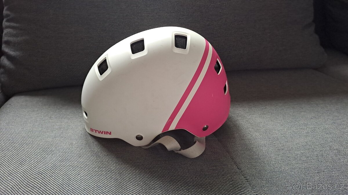 Dětská helma BTWIN Teen 520, 52 - 55cm - 2