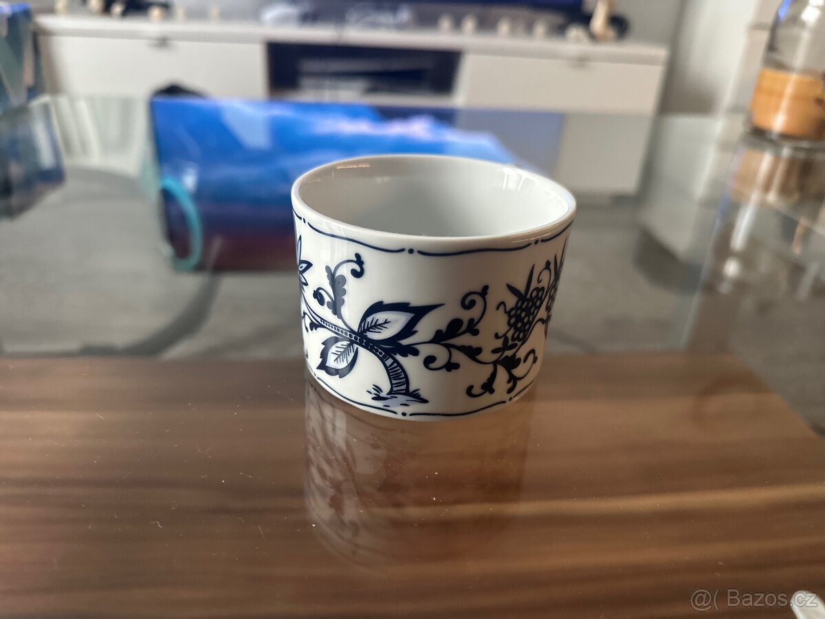 Čajové hrníčky a talířky Cibulák - 2