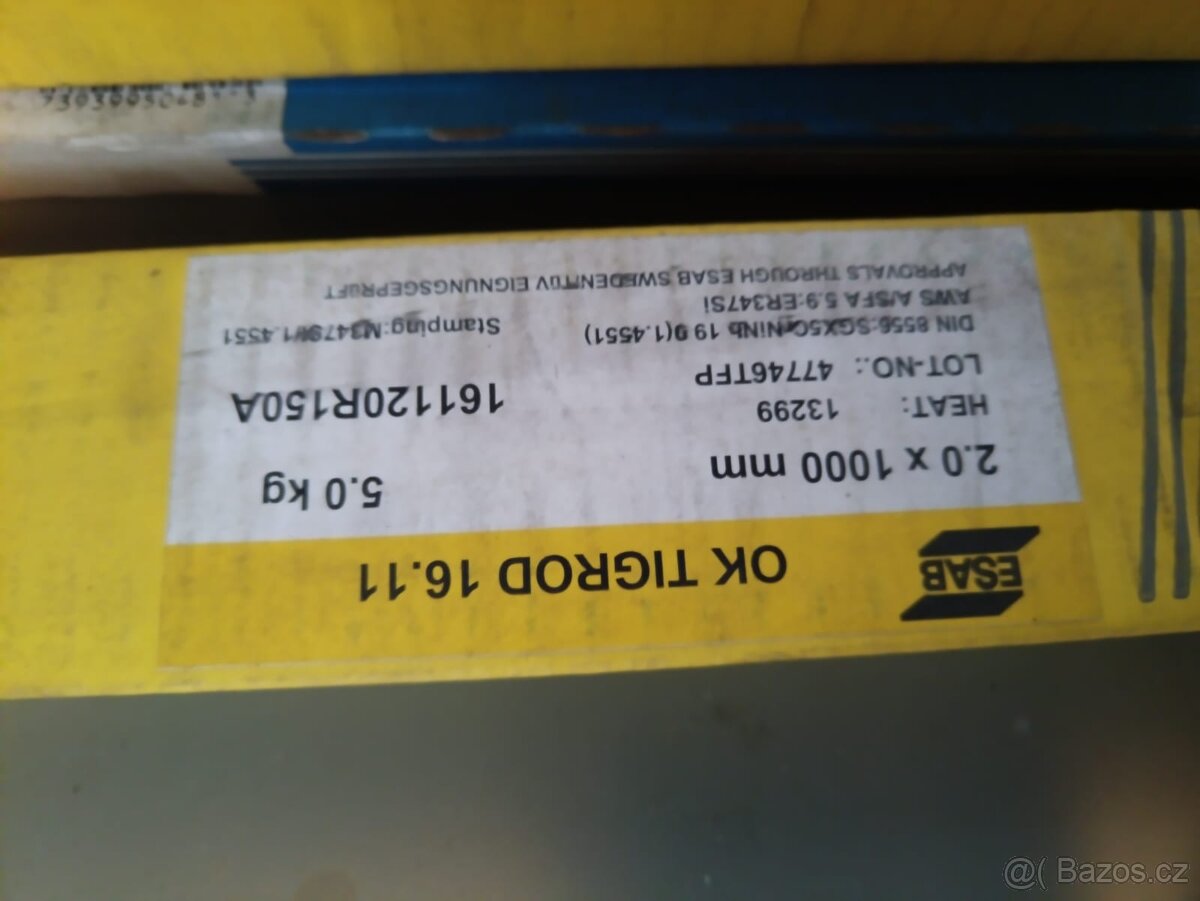 Svařovací dráty mix (prodej jako celek) - 2