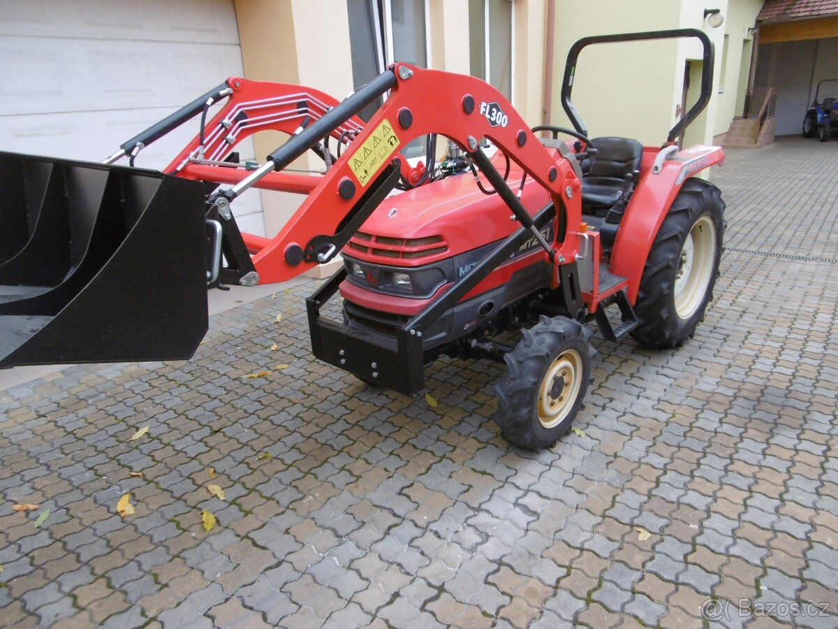 Malotraktor MITSUBISHI MT251D s čelním nakladačem - 2