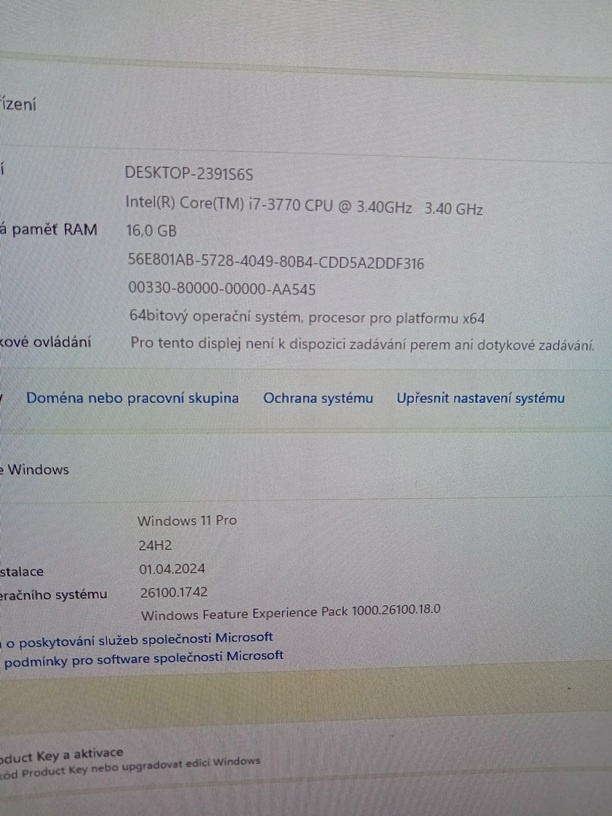 i7-3770/16GB DDR3/256GB SSD/GTX560/WIN 11 PRO - 2