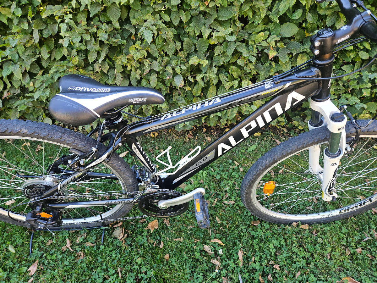 Menší 26" horské hliníkové kolo ALPINA, rám 15,5" (S) - 2