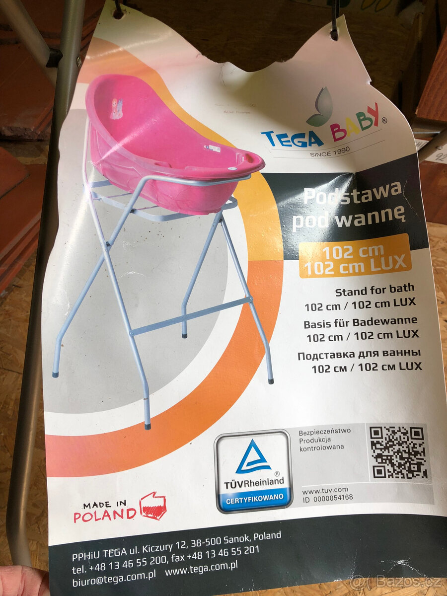 Dětská vanička se stojanem - 2