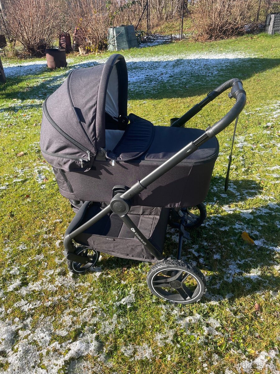 Kočárek Kinderkraft Select Nea 2v1 Premium Midnight Black - 2