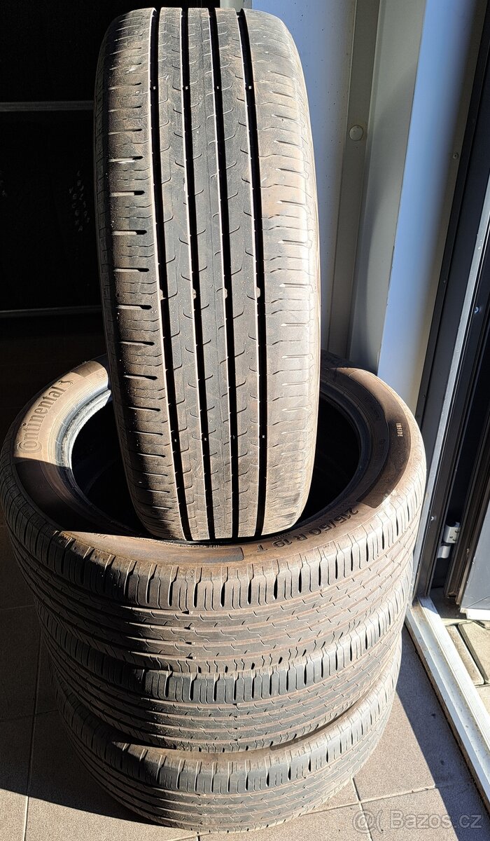 4x letní pneu Continental 215/50 r19 i na elektroauta - 2