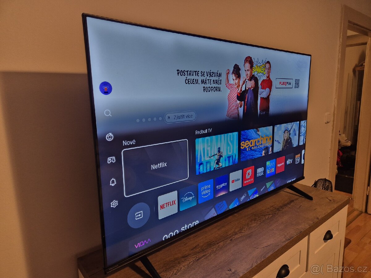 Zanovní tv Hisense 55" v záruce - 2