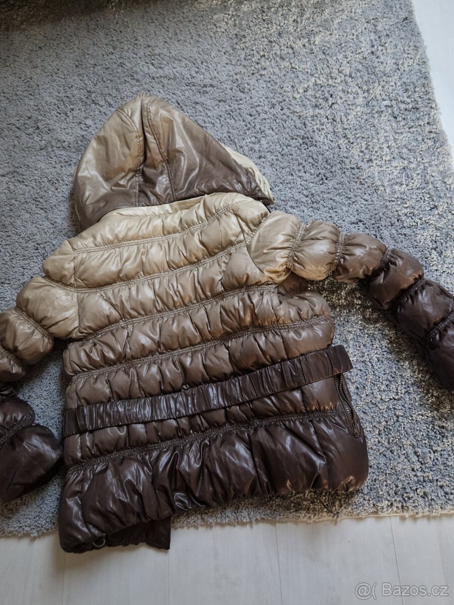 Hnědá péřová bunda Snowimage - 2