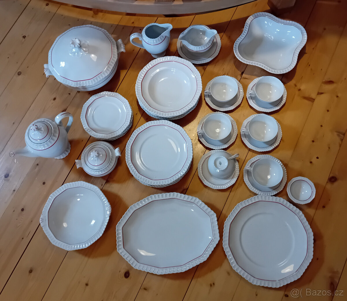 Jídelní a čajová porcelánová souprava Haas&Czjzek - 2