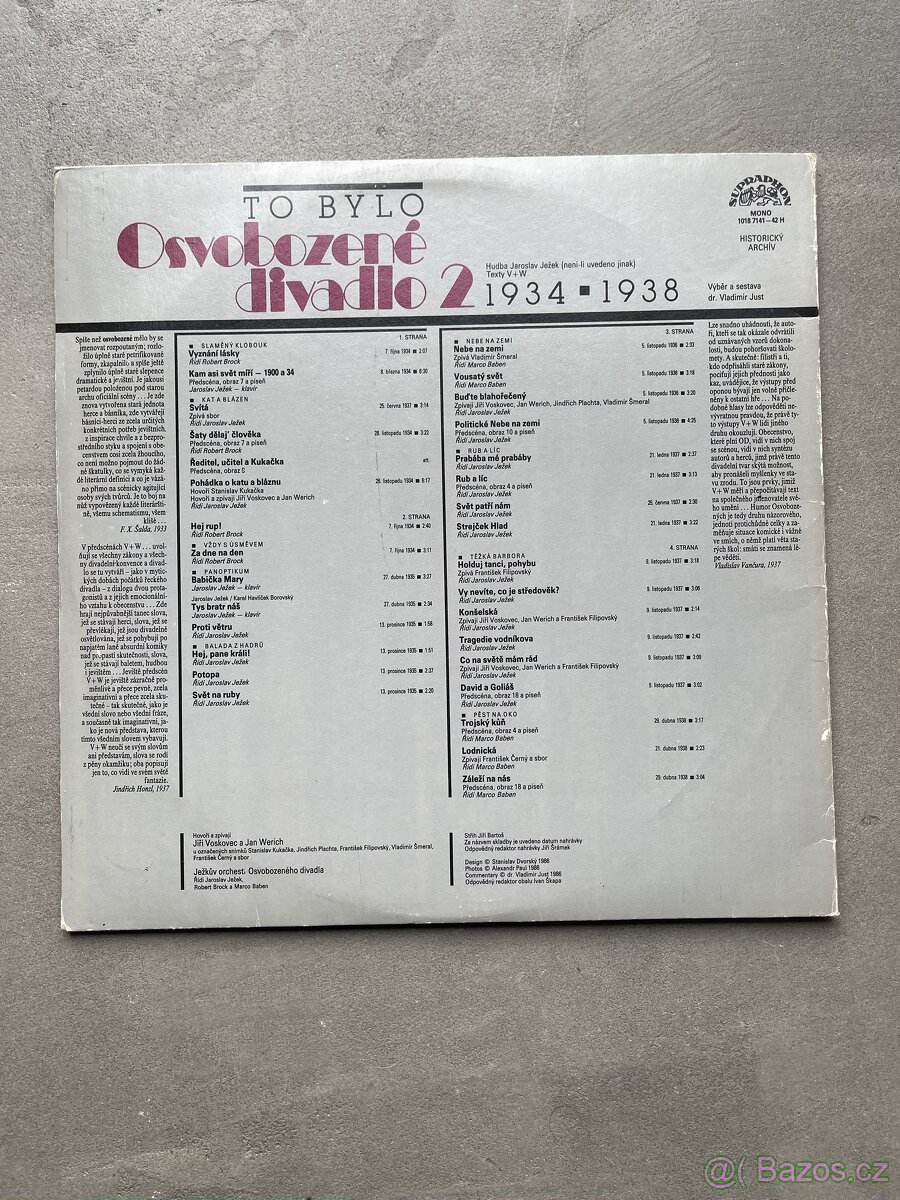 2 x vinyl To bylo osvobozené divadlo - 2