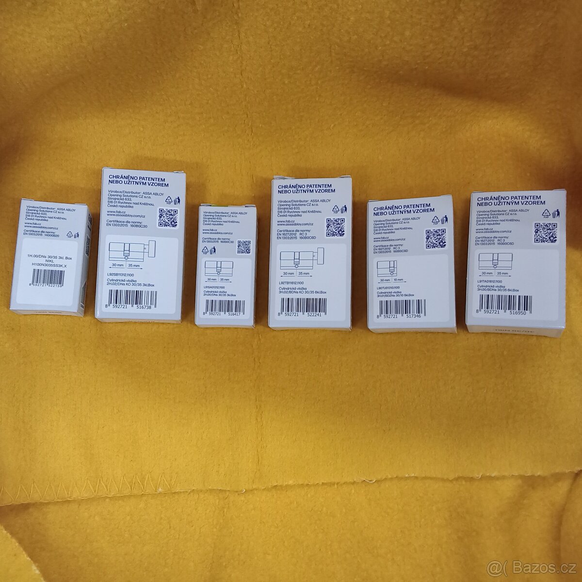 Cylindrická vložka FAB - 2