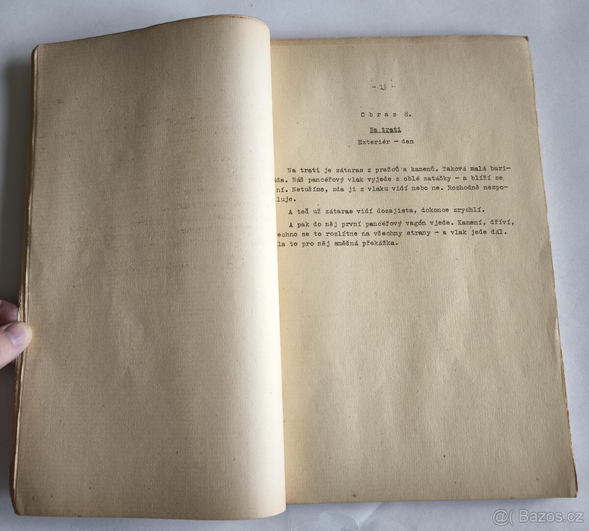 Zbraně pro Prahu – literární scénář – Jan Fleischer - 2