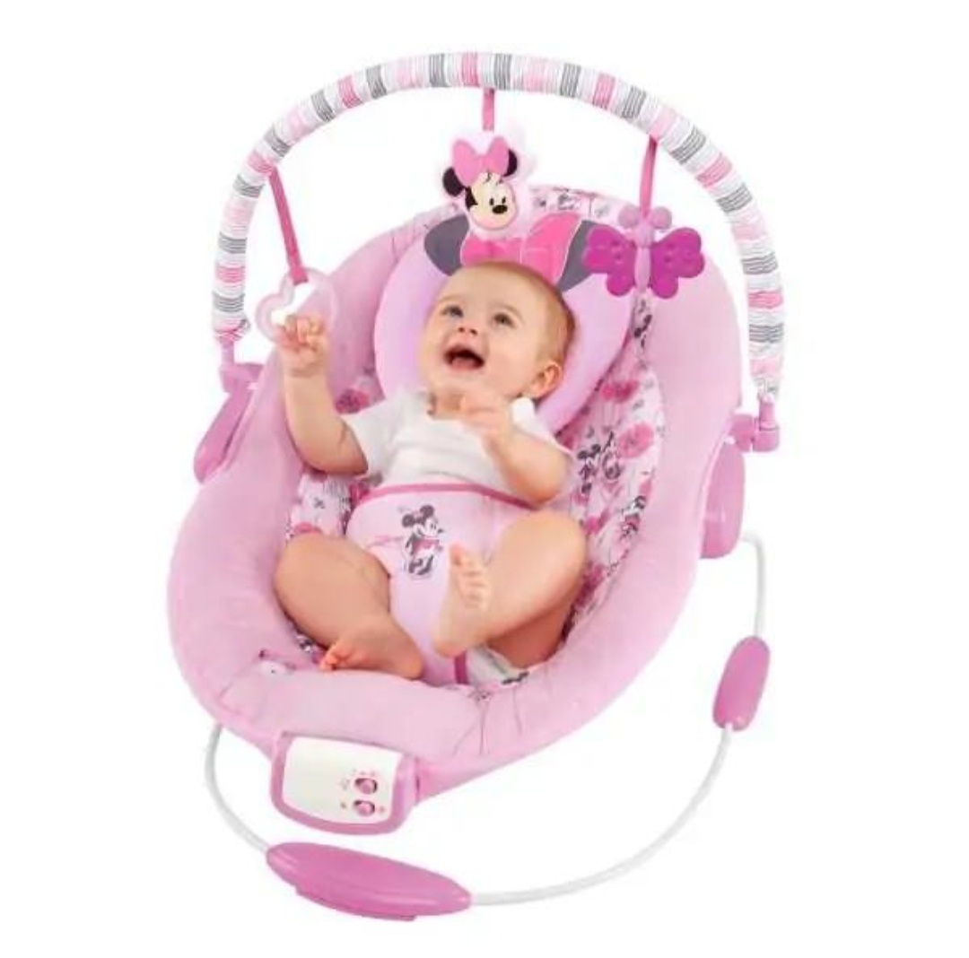 Bright Starts Lehátko Minnie Mouse Precious Petals - 2