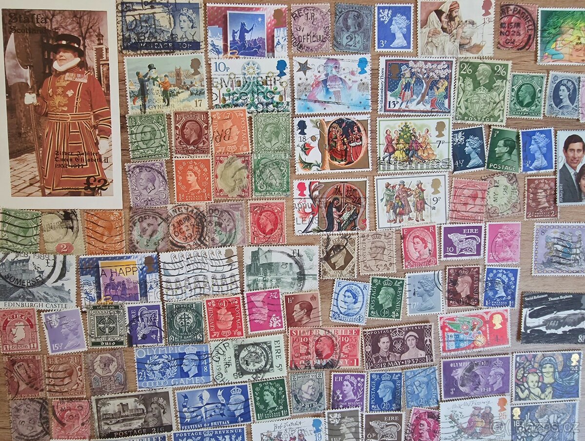 Sbírka známek Anglie - 2