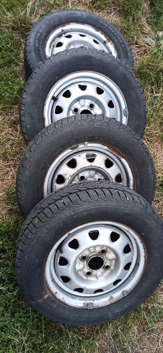 Sada pneumatik s disky - 2