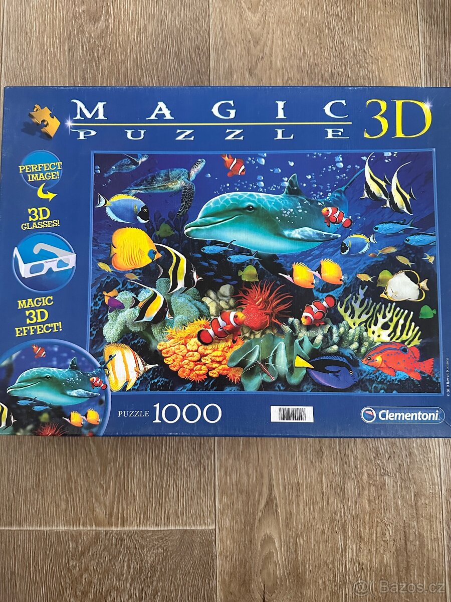 Puzzle 3D mořský svět - 2