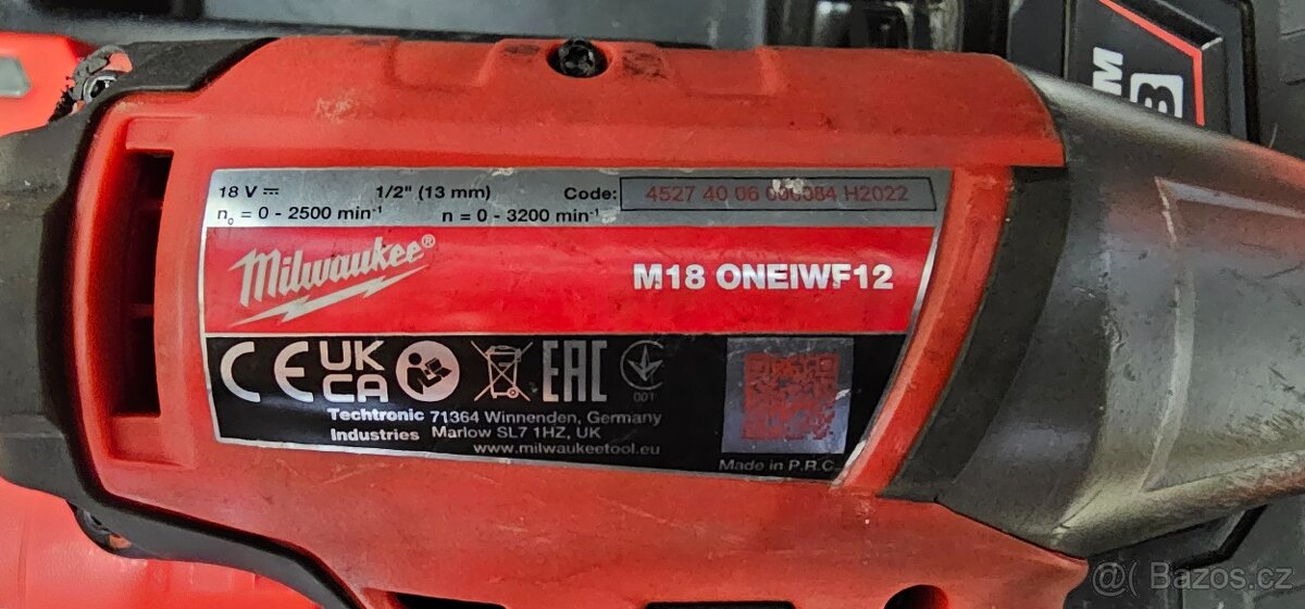 Milwaukee rázový utahovák 3/4 a 1/2 - 2